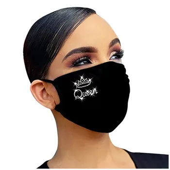2pc Masko za enkratno uporabo Stroj Tkanine, Bombažne masko moda za ženske Nosorogovo Stroj Dustproof Onesnaževanja Masko Usta Pokrov