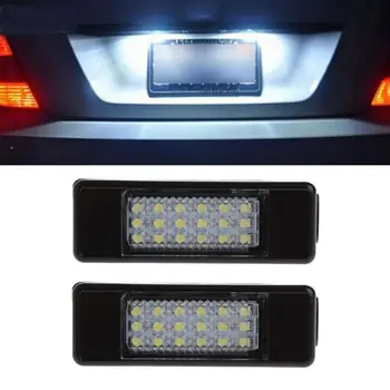 2pcs 18 LED Tablice Luči luči Za Peugeot 207 307 308 Citroen Berlingo 2004-2009 C3 C4 C5 C6 5D