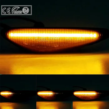 2Pcs Dynamic LED Strani Marker Obrnite Signalna luč Luč Za Mazda MX-5 Miata ND 2016 - RX-8 in 6 Atenza GH 5 Premacy CW Fiat 124 Spider