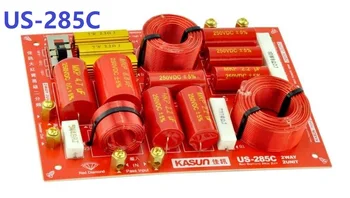 2PCS Kasun NAS-285C dvosmerni Visoko Kakovost Zvočnikov Audio Crossover Sekata Frekvenca Točke 2850Hz
