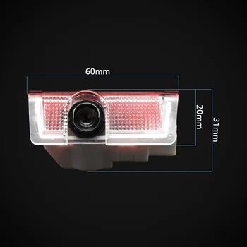 2pcs LED z Dovoljenjem Dobrodošli Lučka za Avtomobilska Vrata, Svetlobni Logotip Projektor Za Mercedes Benz AMG E Razred W205 W176 W212 W213 Razred 4MATIC