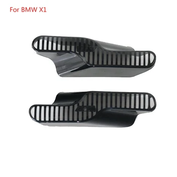 2PCS/Nastavite Pod Sedež Zadaj klima Duct Vtičnico Rešetka Pokrov Sedeža Zaščitni Pokrov Za leto 2016 2017 BMW X1 F48 Auto Dodatki