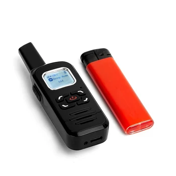 2pcs walkie talkie 200 km za Nov Izdelek mini CD-K1network radio 4G walkie talkie s kartice sim dva načina radio