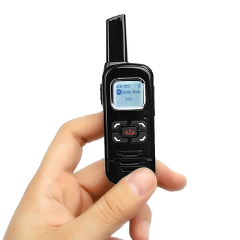2pcs walkie talkie 200 km za Nov Izdelek mini CD-K1network radio 4G walkie talkie s kartice sim dva načina radio