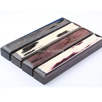 2pieces Domov DIY obrt materialov ZDA Barvo Laminata Lesa Nož Ročaj DIY Noži Ročaj Material 4 Barve