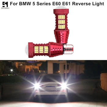 2X T15 921 W16W T16 LED Nazaj Povratne Luči Za BMW Serije 5 E60 E61 F10, F11 F07 E39 E90 Mini Cooper LED canbus Žarnice oprema