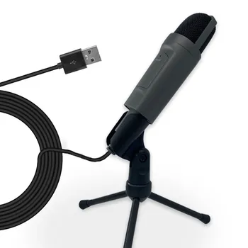 3,5 mm/USB Namizni Žični Mikrofon za igre na Srečo/Petje/Live Streaming/Snemanje