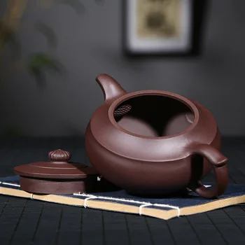 300 ML Yixing Čajnik Rude Blato Ročno Kung Fu grelnik vode Z Žogo Filter Ustvarjalne Teaware