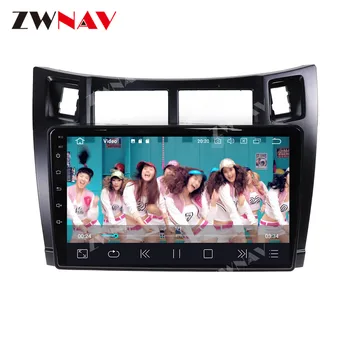 360 Kamere Android 10 sistem Multimedijski Predvajalnik Za Toyota Yaris 2008 2009-2011 GPS Navi Radio Stereo IPS, Zaslon na Dotik, Vodja Enote