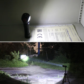 360 stopinj rotacija, COB svetlobe t6 LED Svetilko Svetilka Prilagodljivo Ročno Svetilko Delo Svetlobe, Magnetni Pregled Lučka za Polnjenje po vmesniku USB Port