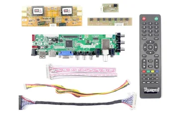 3663 Digitalni Signal DVB-C, DVB-T2 DVB-T komplet za LTM220M1-L01 LCD TV Krmilnik Odbor LUA63A82