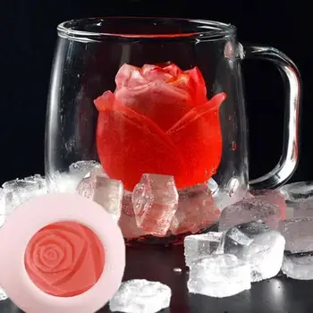 3D Rose Cvetje Silikonsko Plesni Milo Sveča Fondat Jedra, Sladkarije, Čokolada Gumpaste Sladoleda Gline Torta Dekoraterstvo Orodja Spusti Ladje