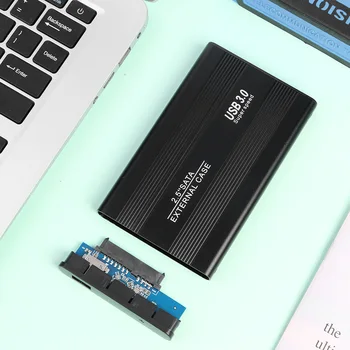 3TB USB 3.0 5Gbps Trdega Diska, Zunanje Ohišje Aluminij Zlitine 2.5 inch SATA HDD SSD Mobilne Primeru za Prenosni RAČUNALNIK