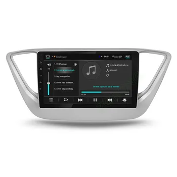 4+64 G DSP android 9 Avto DVD predvajalnik za Hyundai Solaris Naglas 2019 2018 GPS navigacija radio stereo glavne enote diktafon