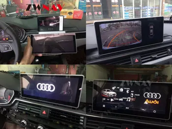4+64 G, zaslon na Dotik, Android 9.0 Avto Multimedijski Predvajalnik Za Audi A4L 2017 2018 2019 avto GPS Navi Video Audio stereo Radio vodja enote