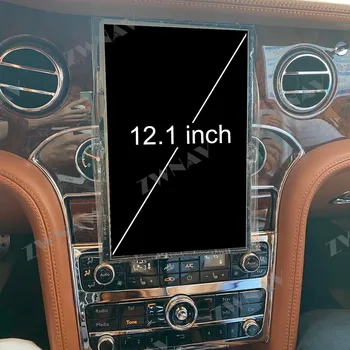 4+64GB Tesla Slog Velik Zaslon Android 10.0 Avto Multimedijski Predvajalnik Za Bentley Mulsanne 2012-2019 GPS Radio Audio stereo vodja enote