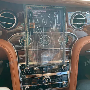 4+64GB Tesla Slog Velik Zaslon Android 10.0 Avto Multimedijski Predvajalnik Za Bentley Mulsanne 2012-2019 GPS Radio Audio stereo vodja enote