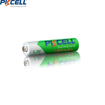 4/8/12/20PC PKCELL AAA Baterije 1,2 v 600mah NIMH AAA nizke self praznjenje baterije za ponovno Polnjenje AAA baterije za svetilko igrače