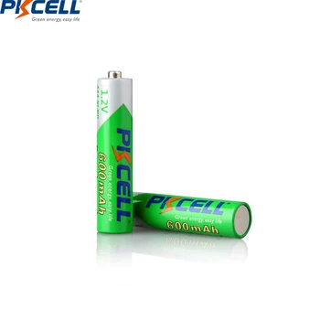 4/8/12/20PC PKCELL AAA Baterije 1,2 v 600mah NIMH AAA nizke self praznjenje baterije za ponovno Polnjenje AAA baterije za svetilko igrače