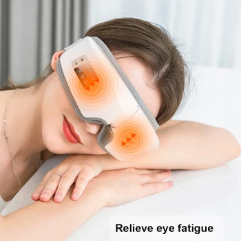 4D Pametno, zračna Blazina Vibracije Oči Massager Nego Oči Instrument Vroče Stiskanje Bluetooth Električni Utrujenostjo Oči Lajšanje Masaža Očala