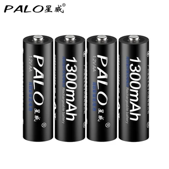 4Pcs/sklopi, Polnilne Baterije AA 2A baterije aa1300mAh 1,2 v NIMH Vnaprej zaračuna Bateria Polnilna Baterias Baterije Za Fotoaparat