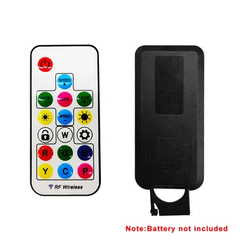 5 17Keys Smart RF, USB, RGB Daljinski Led Krmilnik Za WS2812B Posamično Prostor RGB Čarobno Barvni Led Trakovi Luči