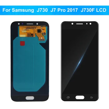 5 KOS SUPER AMOLED LCD zaslon Za Samsung Galaxy J7 Pro 2017 J730 J730F LCD-Zaslon in Zaslon na Dotik, Računalnike Sestavljanje Delov SM-J730F