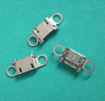 50pcs Mikro USB priključek za polnilnik Priključek za Polnjenje Vrata Za Samsung Galaxy S6 rob G920 G920F G920TA310 A510 A310F A510F