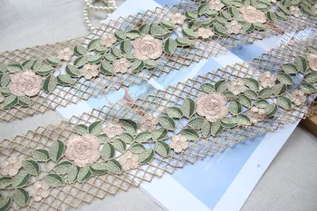 5meters 10 cm Vezenine, čipke, tkanine, Oblačila, needlework šivanje Mozaik DIY Ročno pribor za Obleko rob dekoracijo 860