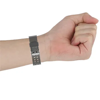 6 Barvni Obroč, Trak za Apple Watch6/5/4/3/2/1 Iwatch SE 38/40 mm 42/44 Smart Watch Moda Prozoren Silikonski WatchBand