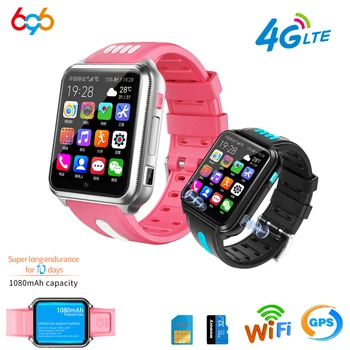 696 H1/W5 4G LTE Fitnes Tracker Otroci/Otrok/dijakov / Študentov Pametno Gledati Bluetooth Smartwatch Android WiFi KARTICE Fotoaparat, GPS Telefon Ura