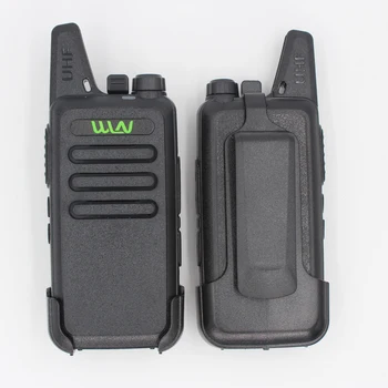 6PCS Prenosni Radio WLN KD-C1 Mini Wiress uhf Walkie Talkie sprejemnik, amaterske radijske prenosne radijske communicator рация