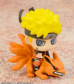 6pcs/set Naruto Shippuden Uchiha Sasuke Anime Akcijska Figura, PVC Zbirka Model igrače brinquedos za božično darilo