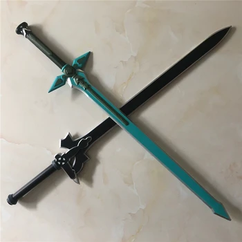80 cm Sword Art Online SAO 1: 1 Asuna Orožje Kirigaya Kazuto Elucidator / Temno Repulser Cosplay Meč PU Pene Otroci Igrače