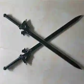 80 cm Sword Art Online SAO 1: 1 Asuna Orožje Kirigaya Kazuto Elucidator / Temno Repulser Cosplay Meč PU Pene Otroci Igrače