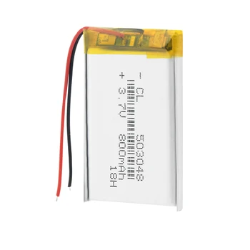800mAh Baterija za Polnjenje Lipo Baterije 503048 Lipo celic, Litij-Li-Po Polimer Baterija Za GPS, MP3, MP4 MP5 Bluetooth Zvočnik
