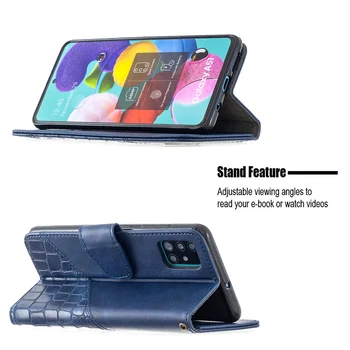 A71 A51 Telefon Primerih Za Samsung Galaxy A11 Coque Flip Usnjena torbica Za Samsung A21S A21 A01 A31 A41 A51 A71 A81 A91 Kritje Primera