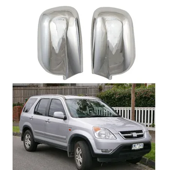 ABS Chrome vrata Rearview vrata ogledalo zajema Avtomobilskih zunanjost opremljanja Za Honda RD4 RD9 CR-V 2001 2002 2003 2004 2005 2006