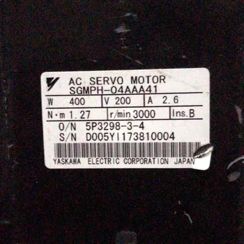 AC SERVO MOTOR SGMPH-04AAA41 Uporablja Preizkušeno Deluje