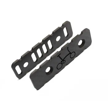 Aceoffix 3Kcarbon pedal ploščica Pedal za Brompton Zložljivo Kolo MKS, Pedala kolesa Pedal accessories15.2g 4pcs