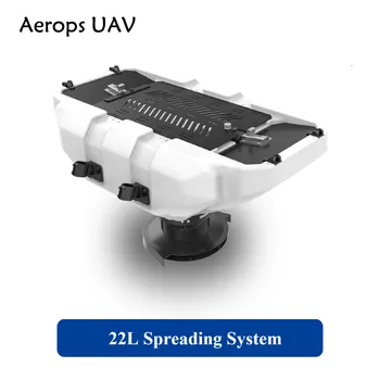 Aerops EFT 22 L Kmetijstvo Brnenje Širjenje Sistema Semena, Gnojila Vabe Delcev Oprema za 22 KG UAV