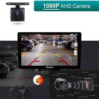 AHD 1080P Fisheye Vzvratno Kamero za Parkiranje Avtomobila pogled od Zadaj Kamero ForToyota Highlander 2001 -2011Reversing Avto Kamera