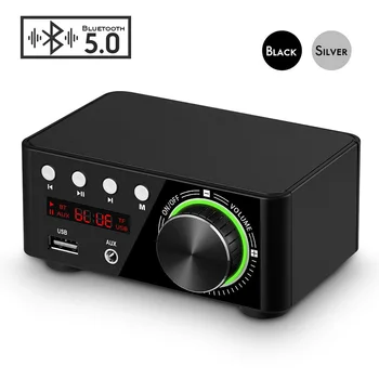 AIYIMA TPA3116 Mini Ojačevalec Zvoka 5.0 Bluetooth Stereo Ojačevalniki HI-fi Avdio Amp 50 W+50 W USB TF MP3 Sistem za Domači Kino