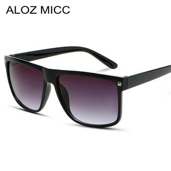 ALOZ MICC Letnik Oversize sončna Očala Moške blagovne Znamke Oblikovalec Kvadratnih sončna Očala Žensk na Prostem Moških Vožnje Očala UV400 Q82
