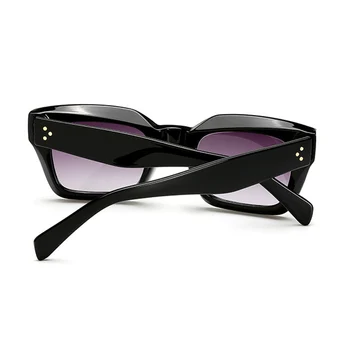 ALOZ MICC Črni Kvadrat sončna Očala Ženske blagovne Znamke Retro Acetat sončna Očala Moških Očala Jasno Leopard Očala UV400 Q177