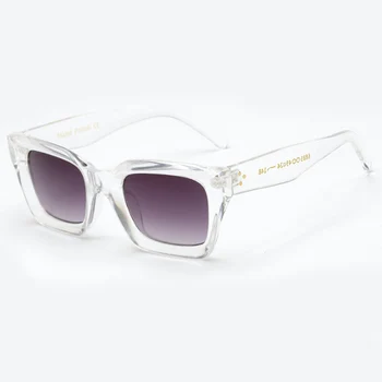 ALOZ MICC Črni Kvadrat sončna Očala Ženske blagovne Znamke Retro Acetat sončna Očala Moških Očala Jasno Leopard Očala UV400 Q177