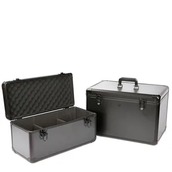 Aluminij zlitine toolbox odpornost na udarce sef instrument primeru kovček ribe palico model primeru Z shockproof goba