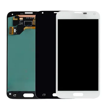 AMOLED G900F LCD zaslon Za SAMSUNG Galaxy S5 LCD-Zaslon G900M G900A G900T G900FD Zaslon na Dotik Preizkušen Računalnike Skupščine