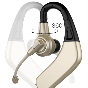 AMTER Brezžične Bluetooth Slušalke Podjetje Proste Roke, šumov Slušalke Slušalke Dvojno Baterije z Mic za Pogon