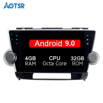 Android 9.0 32gb jedro octa, GPS navigacija za Avto DVD Predvajalnik Za TOYOTA HIGHLANDER 2008-večpredstavnostna 2 din radio stereo diktafon